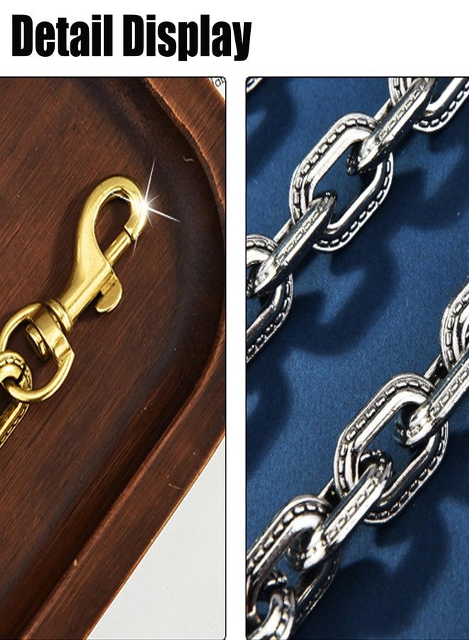 LSBDJDL Metal Carriage Bag Charms Wallet Chain Keychains Purse Handbags Purse Chain Bag Strap Accessories For Women (gold) - Image 5